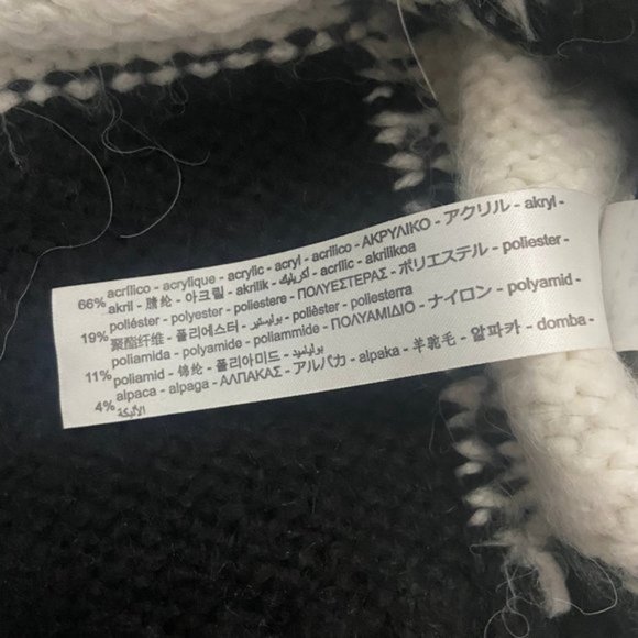 Zara Check Knit Sweater Vest ASO Wednesday Addams - Picture 11 of 15